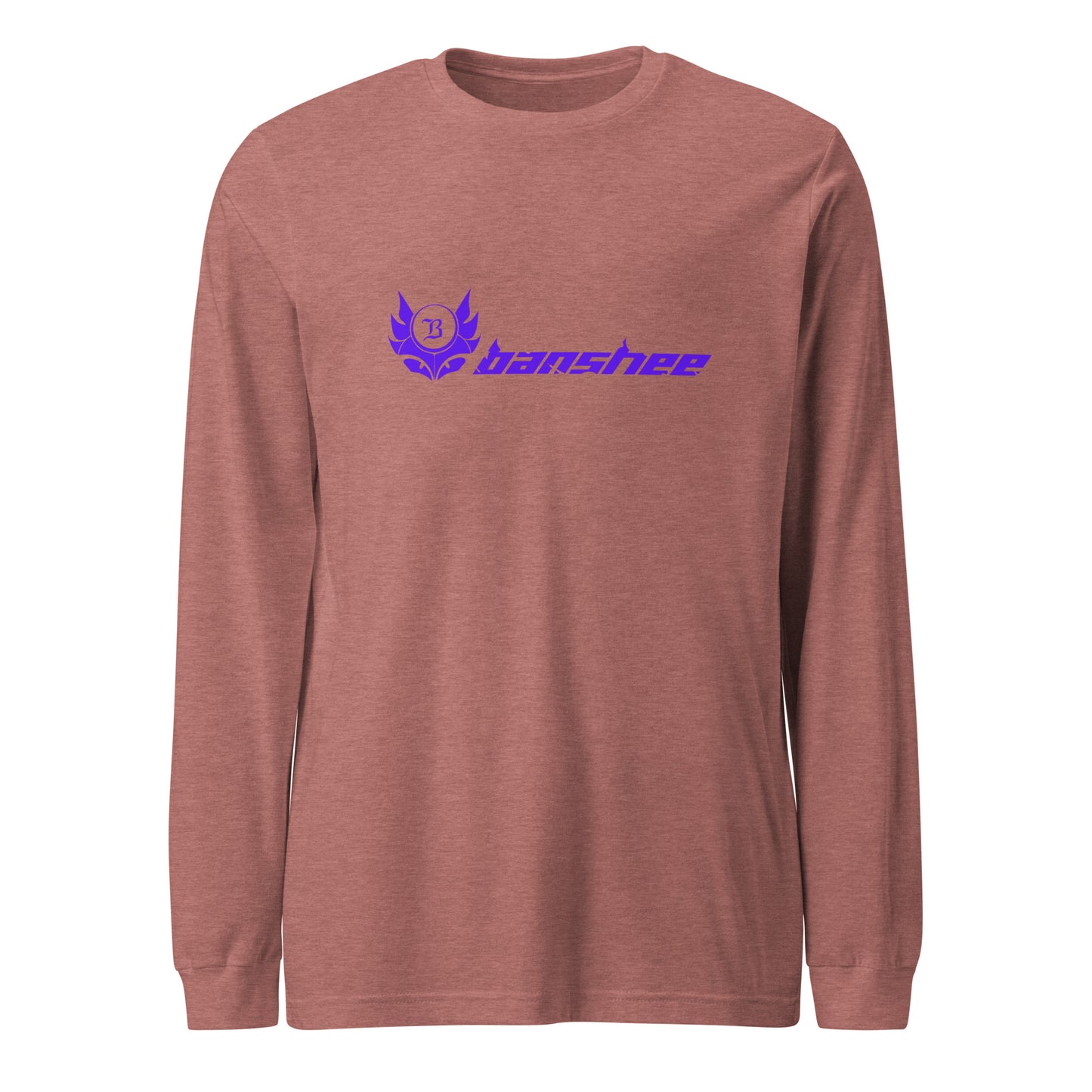 Banshee Linear Purple - Long Sleeve Tee