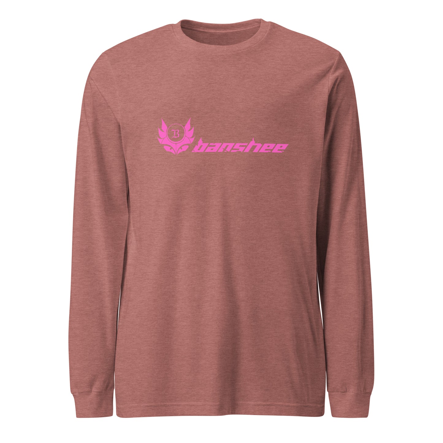 Banshee Linear Pink - Long Sleeve Tee