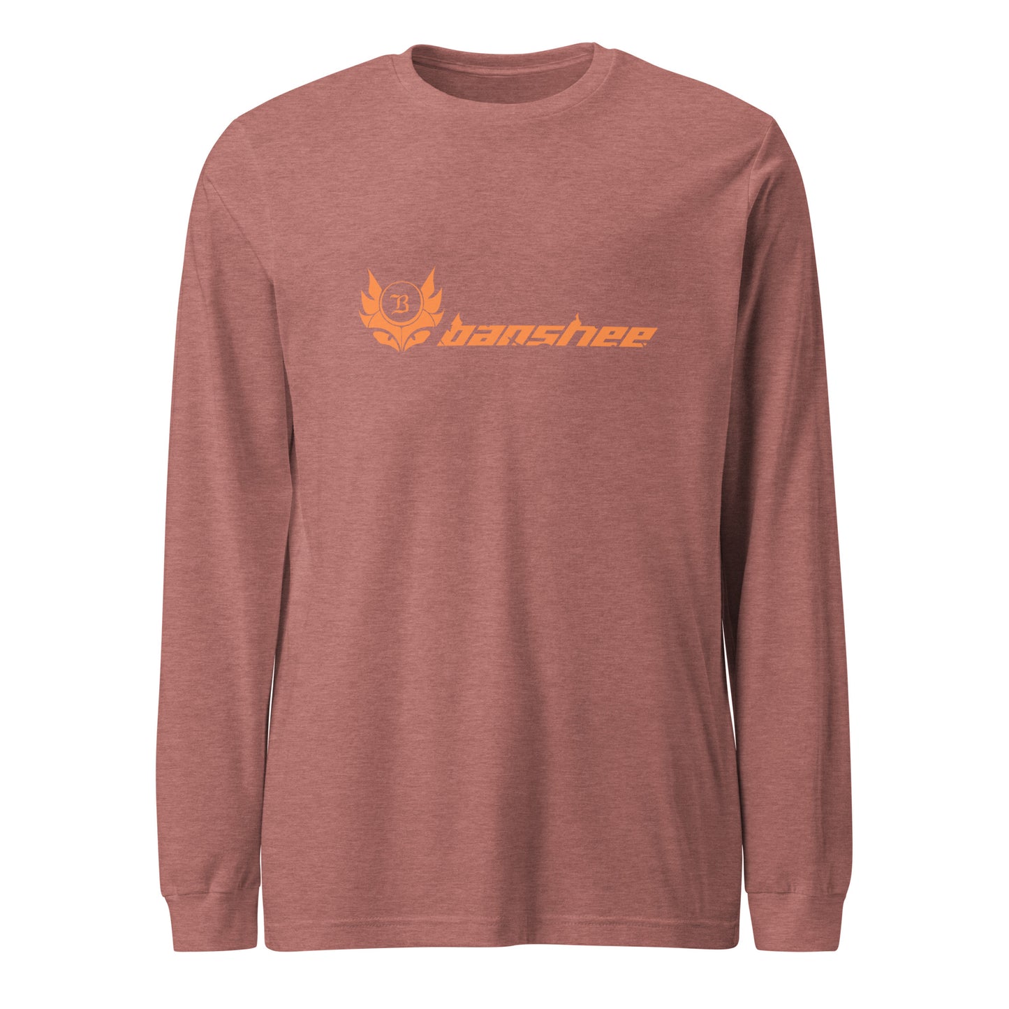 Banshee Linear Orange - Long Sleeve Tee