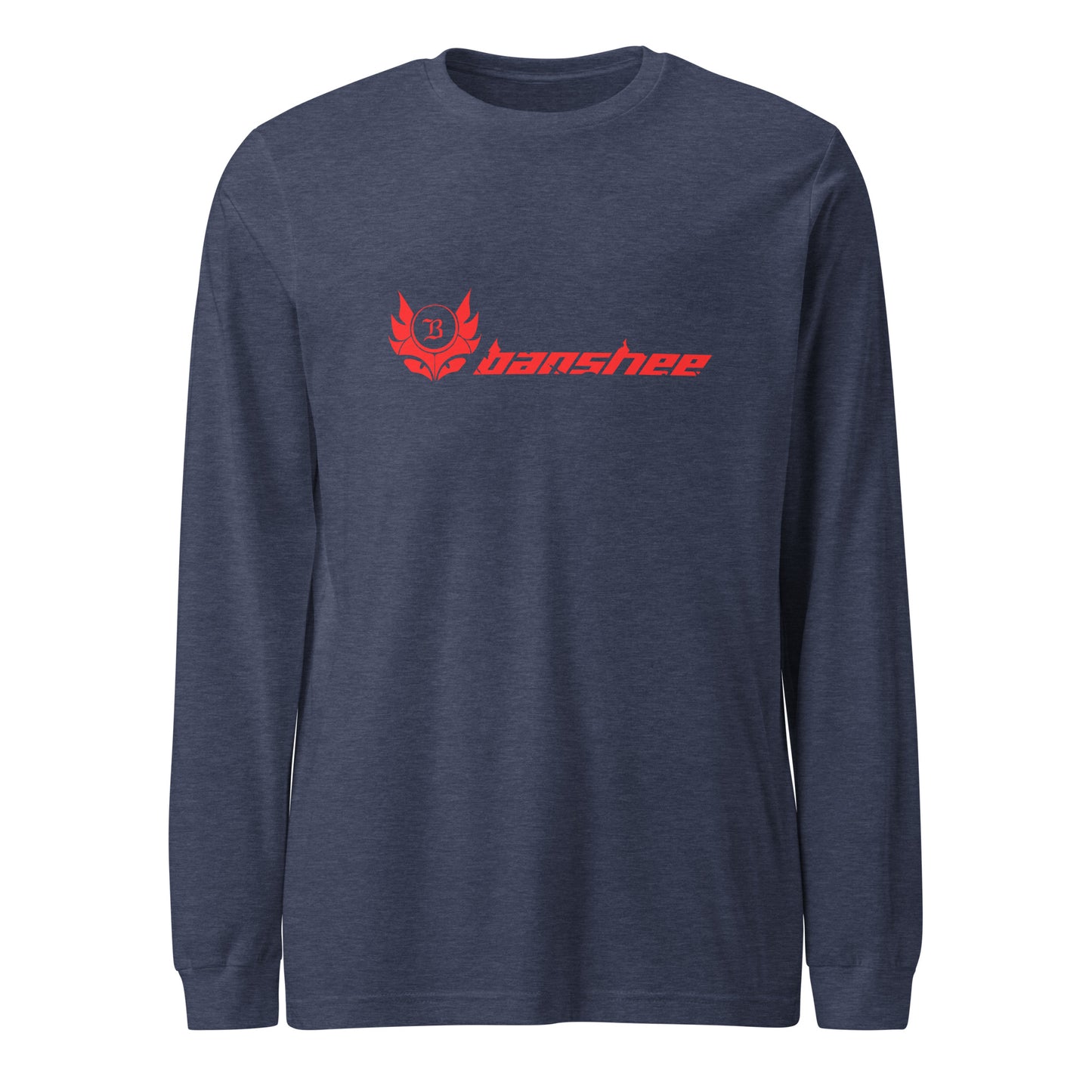 Banshee Linear Red - Long Sleeve Tee