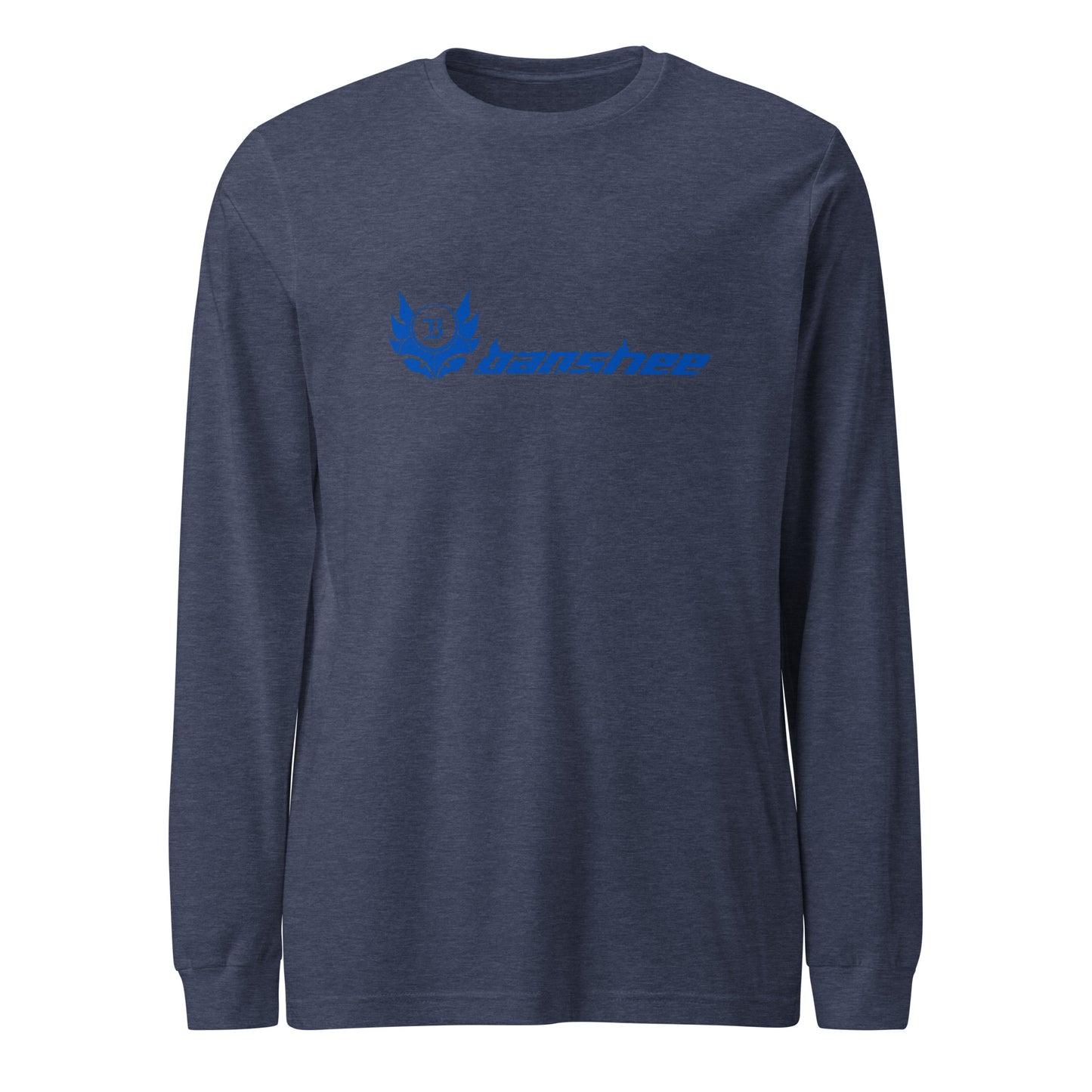 Banshee Linear Blue - Long Sleeve Tee