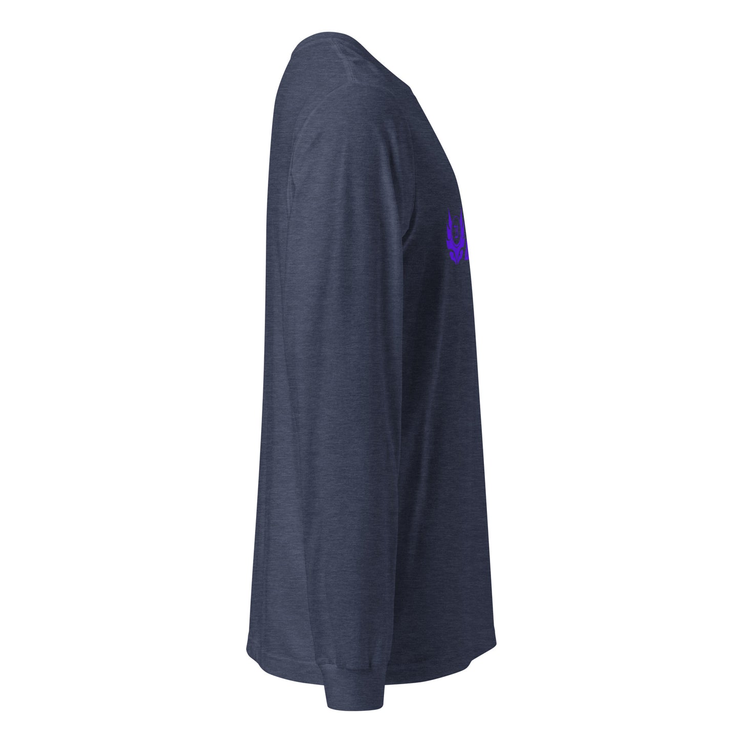 Banshee Linear Purple - Long Sleeve Tee