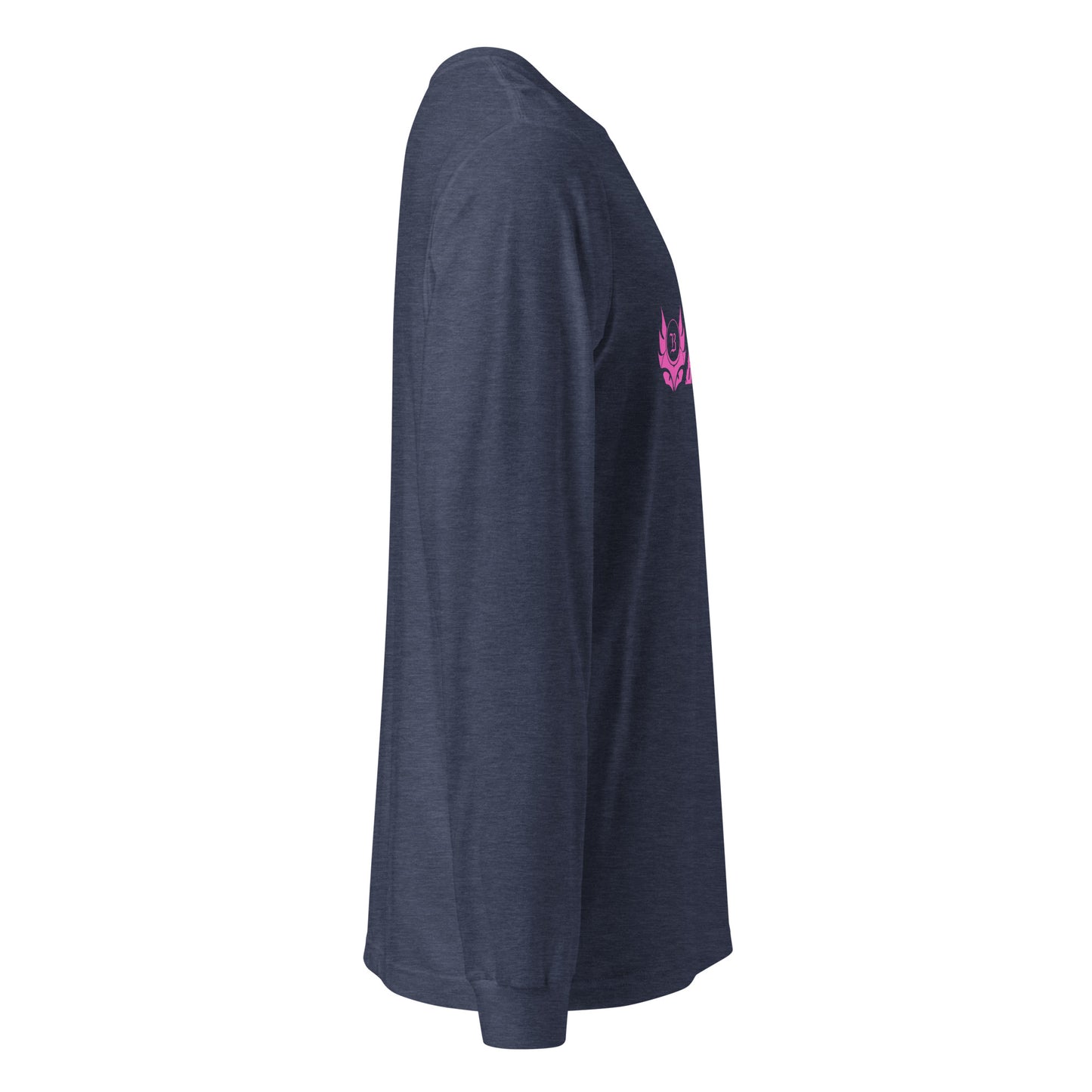 Banshee Linear Pink - Long Sleeve Tee