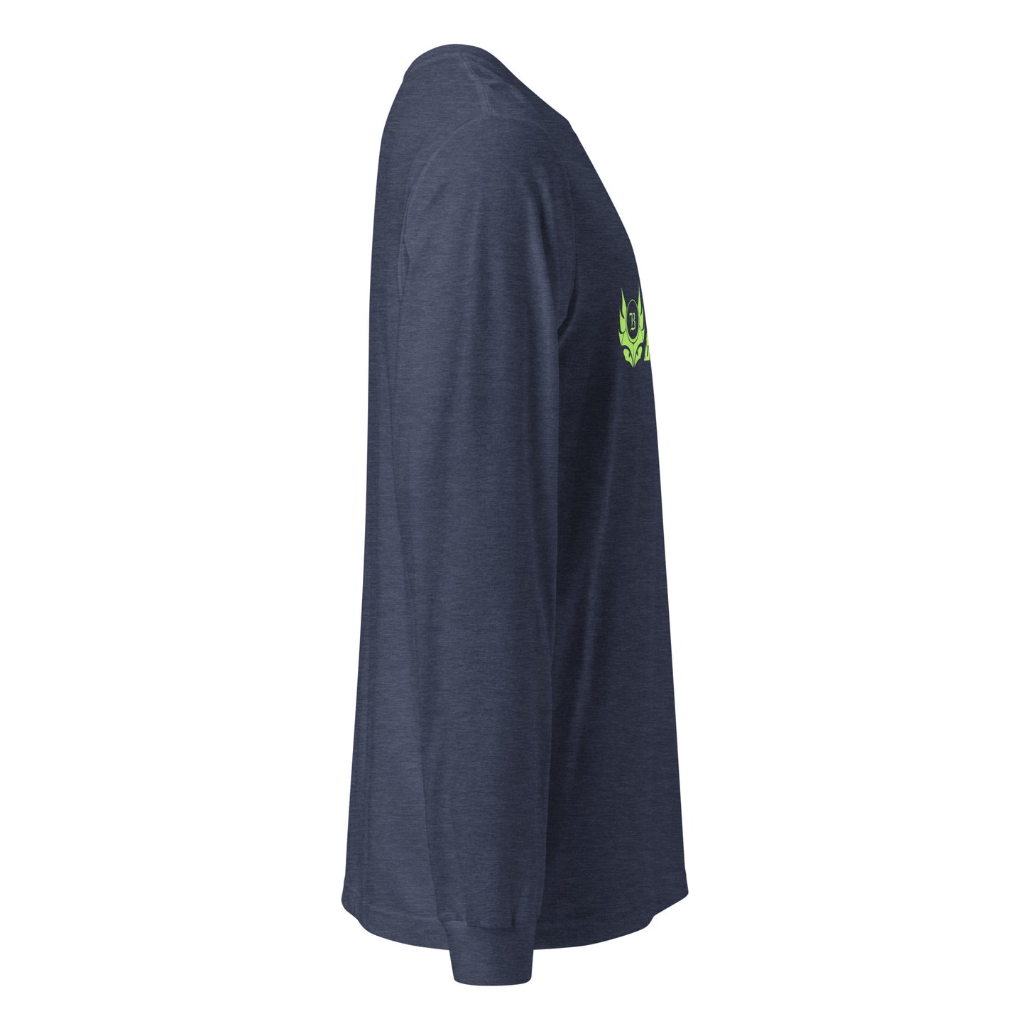 Banshee Linear Lime - Long Sleeve Tee