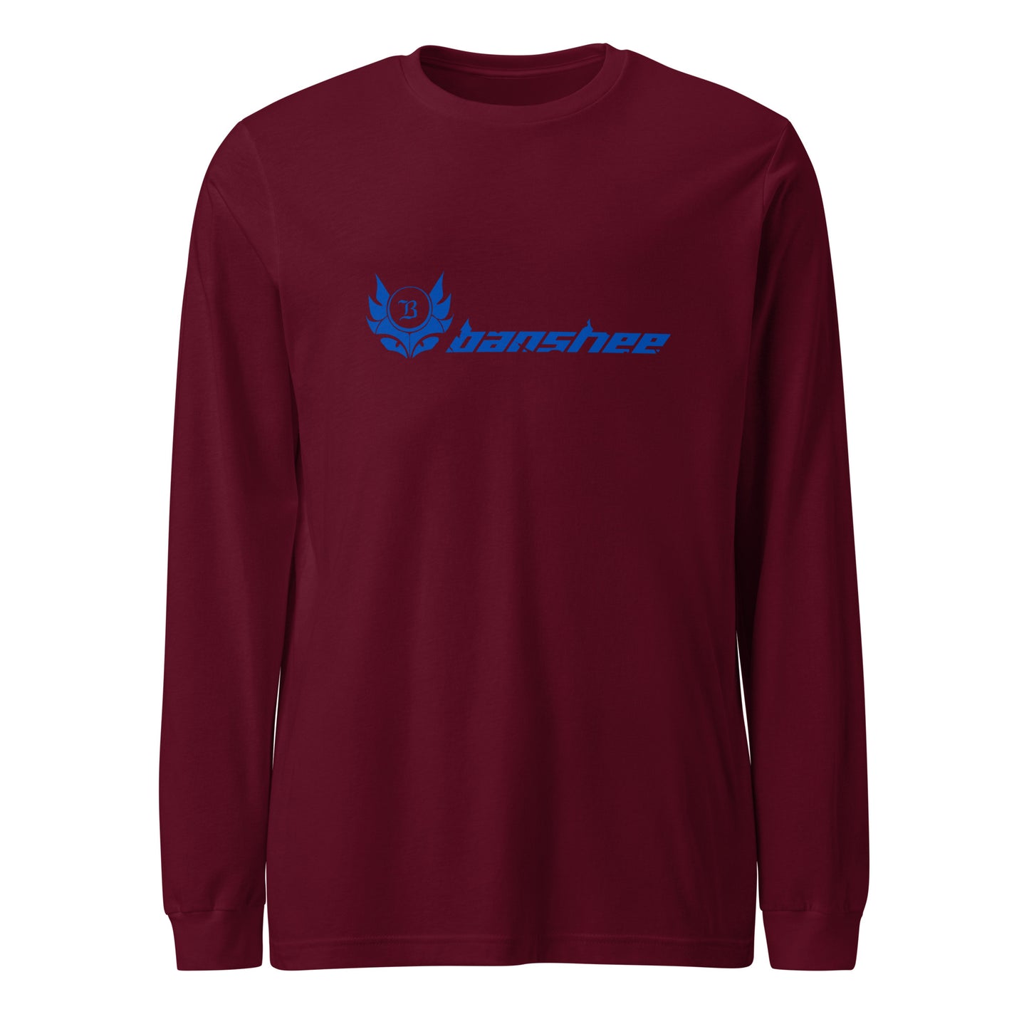 Banshee Linear Blue - Long Sleeve Tee