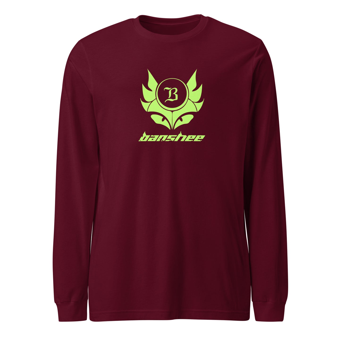 Banshee Creature Lime - Long Sleeve Tee