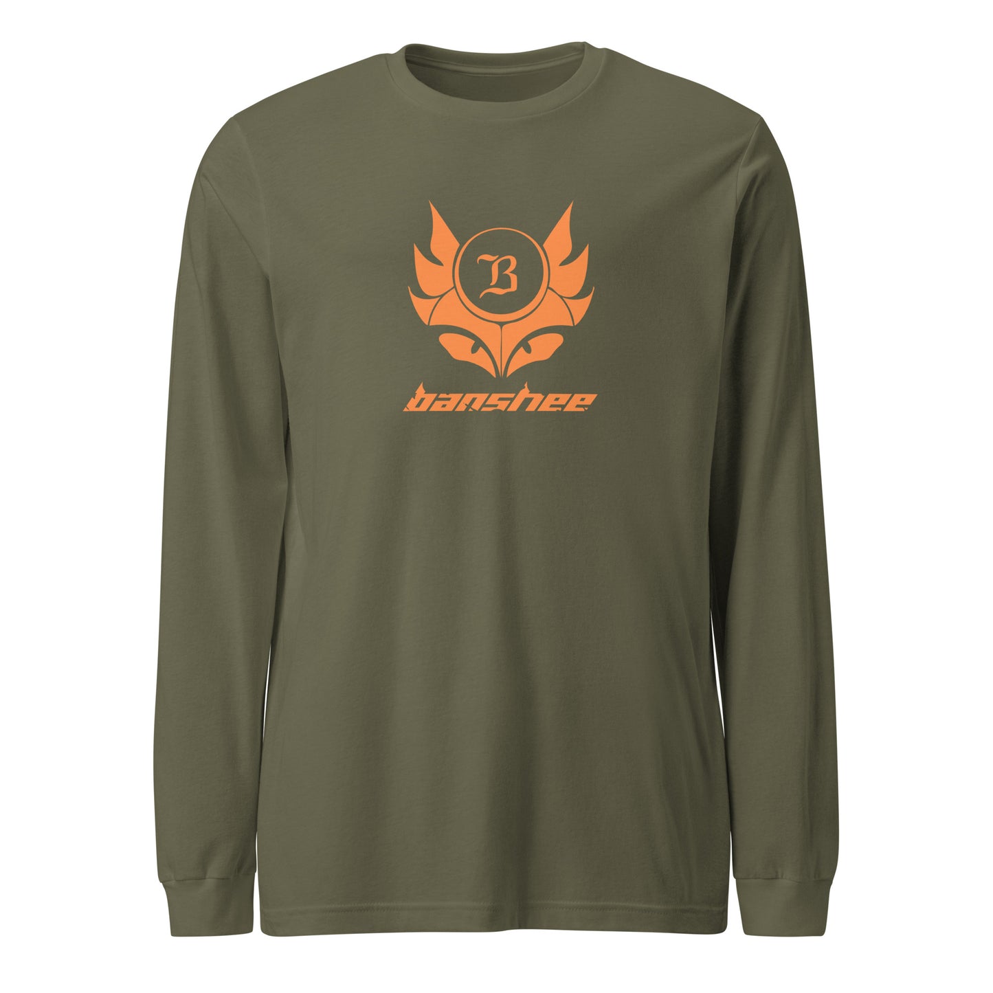 Banshee Creature Orange - Long Sleeve Tee