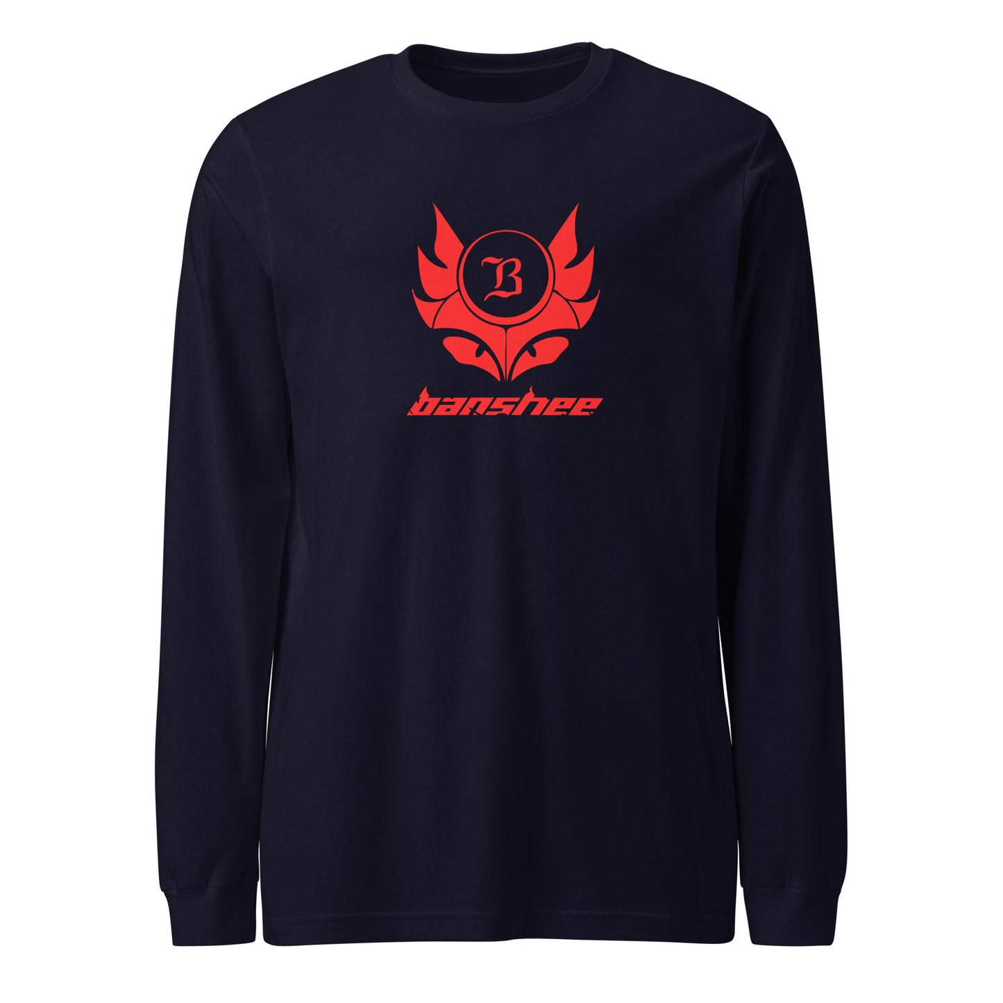 Banshee Creature Red - Long Sleeve Tee