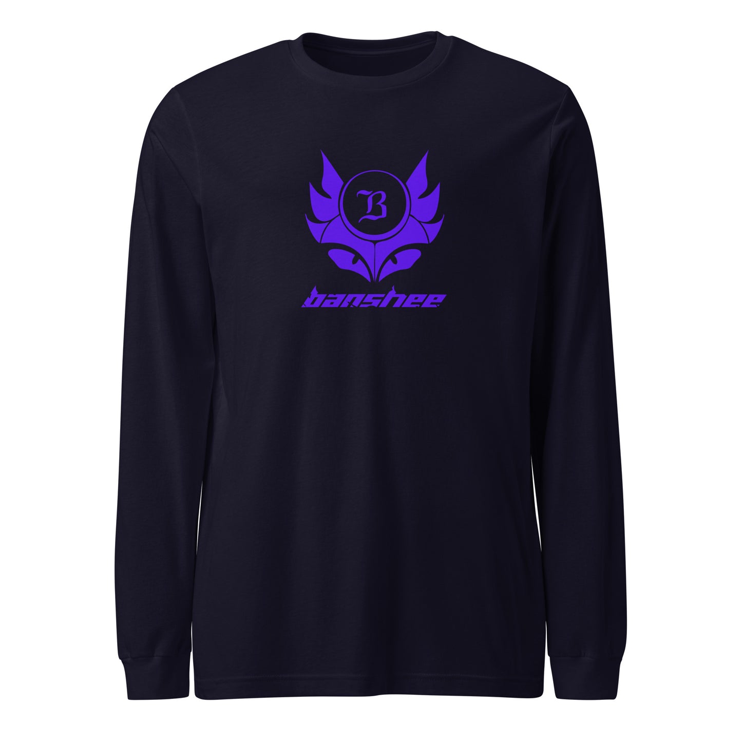 Banshee Creature Purple - Long Sleeve Tee