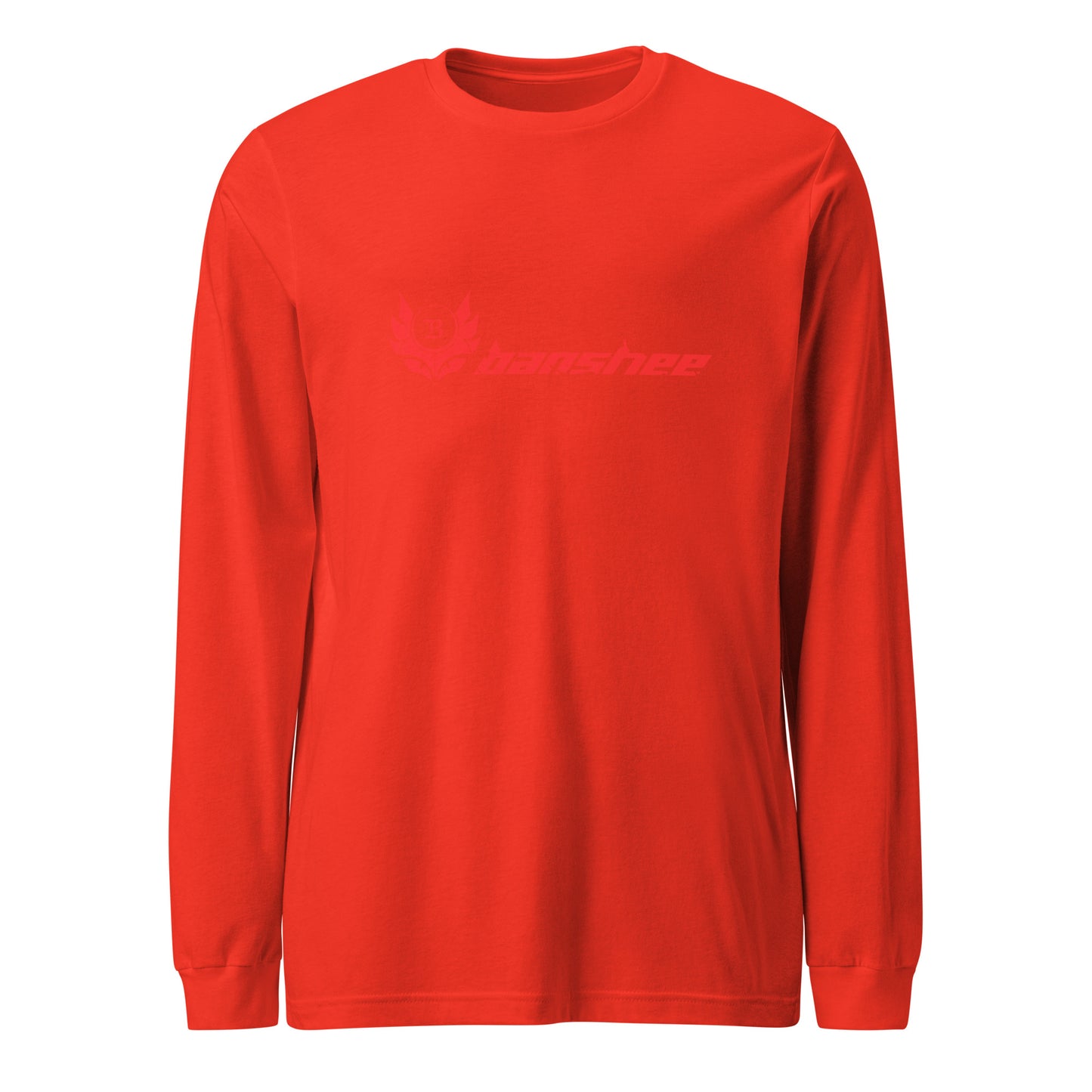 Banshee Linear Red - Long Sleeve Tee