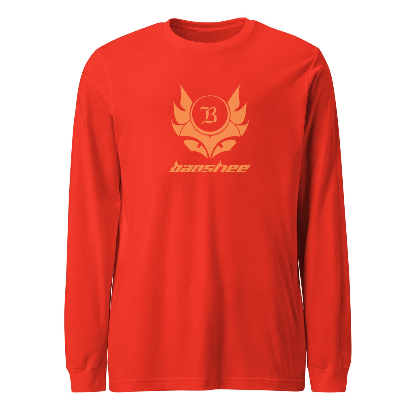 Banshee Creature Orange - Long Sleeve Tee