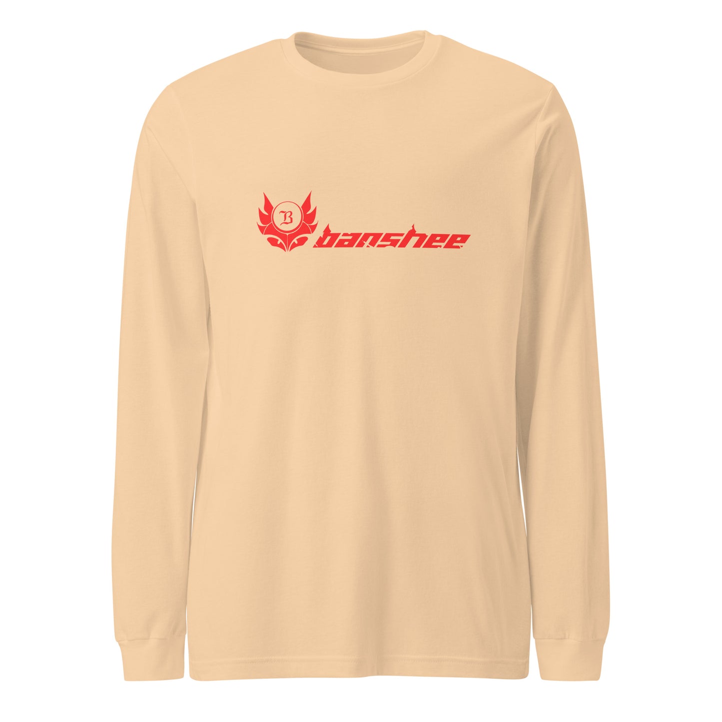 Banshee Linear Red - Long Sleeve Tee