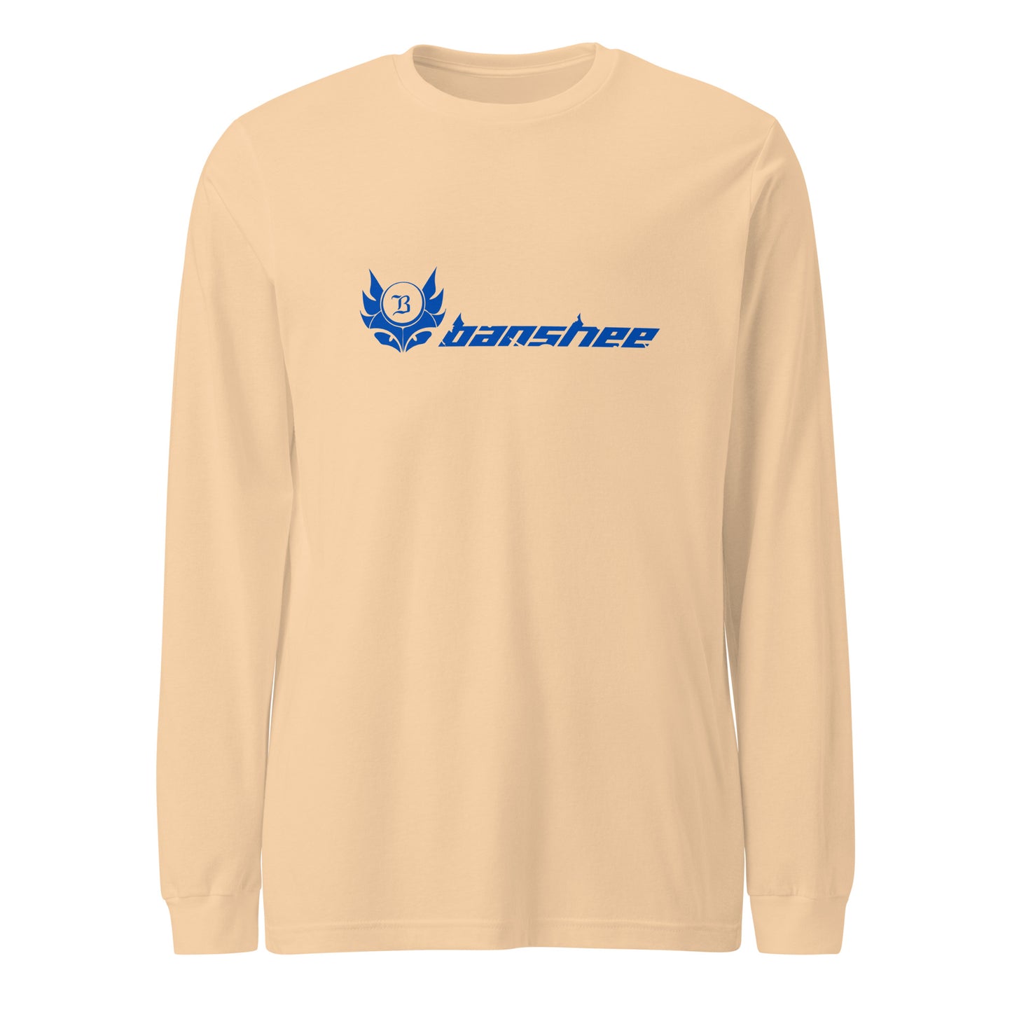 Banshee Linear Blue - Long Sleeve Tee