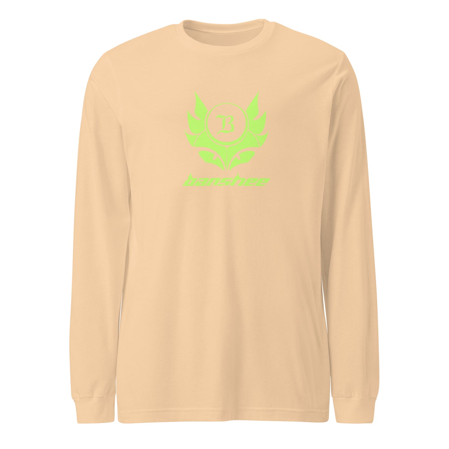 Banshee Creature Lime - Long Sleeve Tee