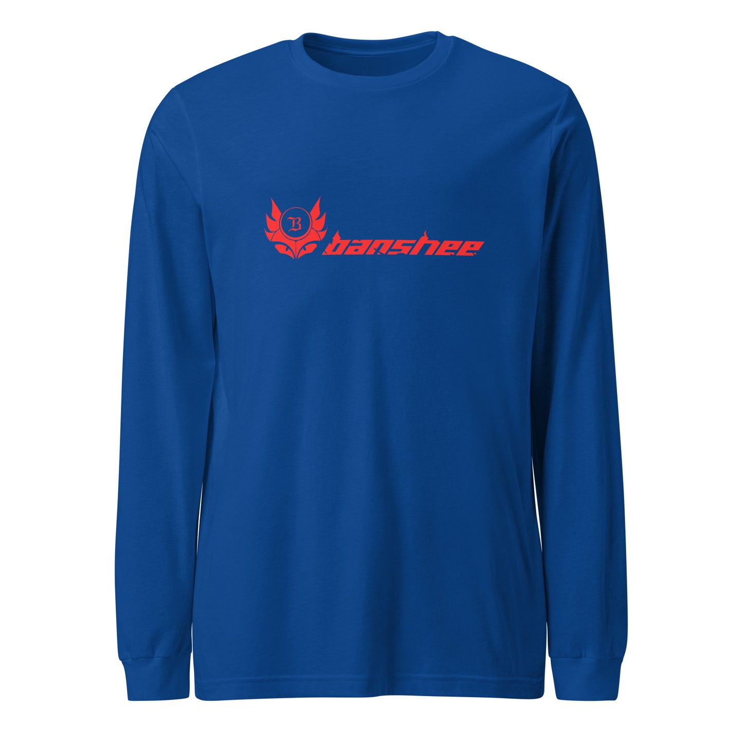 Banshee Linear Red - Long Sleeve Tee