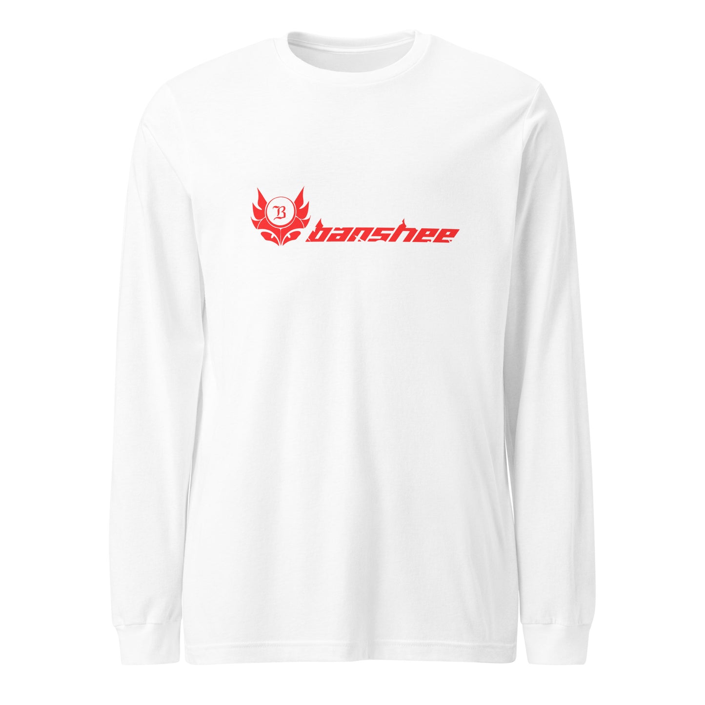 Banshee Linear Red - Long Sleeve Tee