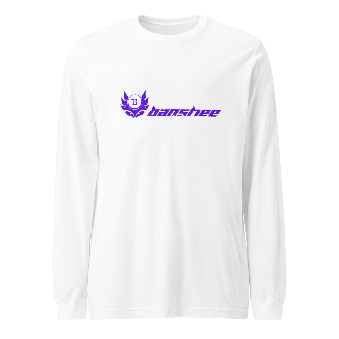 Banshee Linear Purple - Long Sleeve Tee