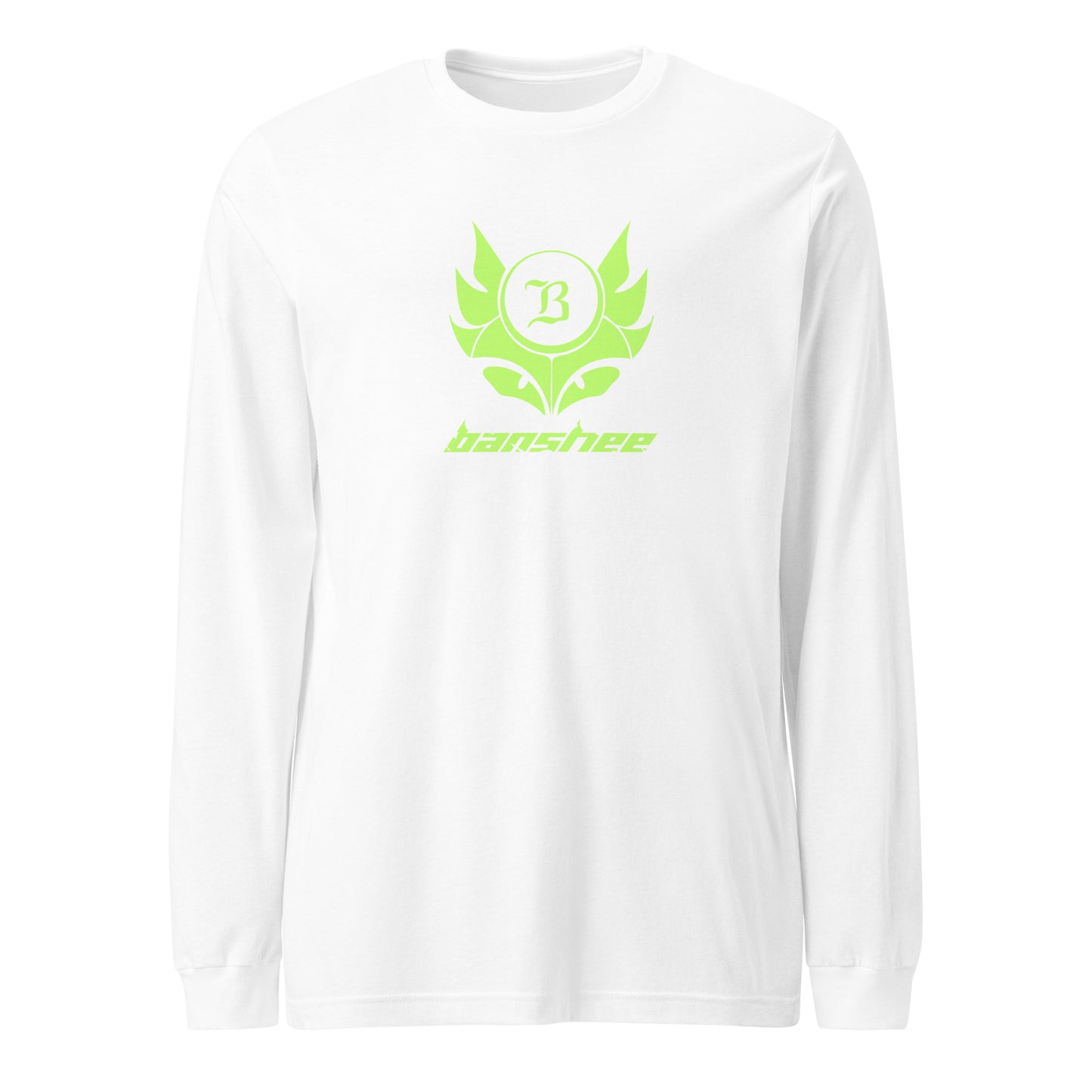 Banshee Creature Lime - Long Sleeve Tee