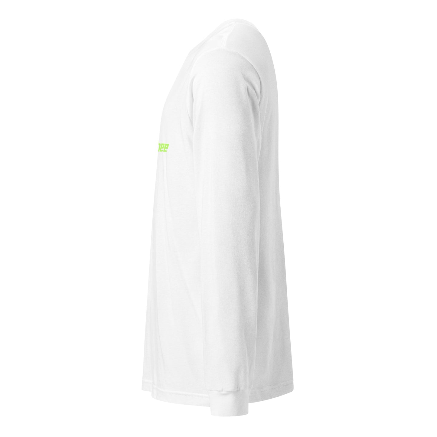 Banshee Linear Lime - Long Sleeve Tee