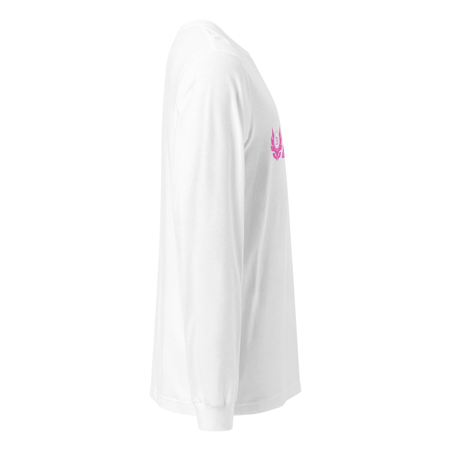 Banshee Linear Pink - Long Sleeve Tee