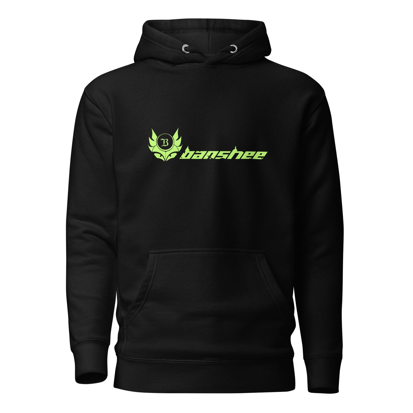 Banshee Lime Linear Logo - Hoodie