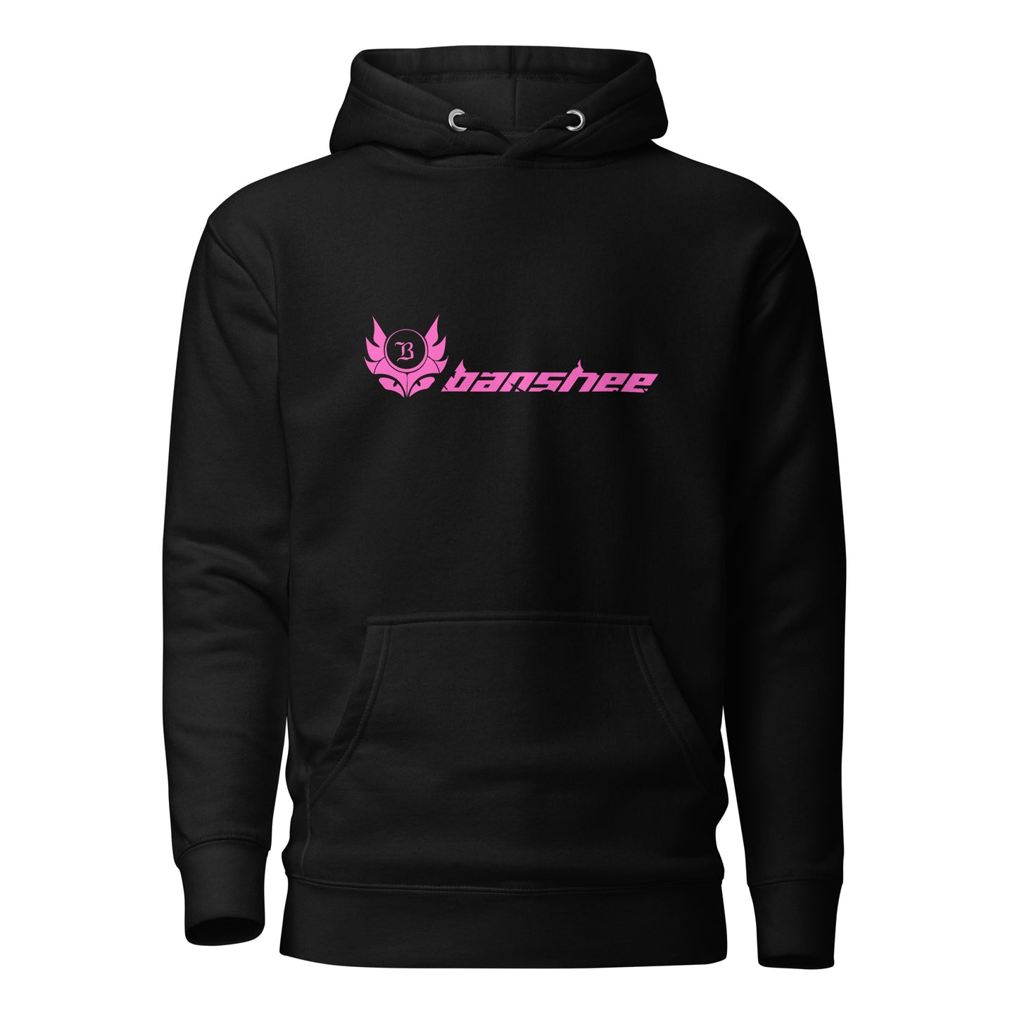 Banshee Pink Linear Logo - Hoodie