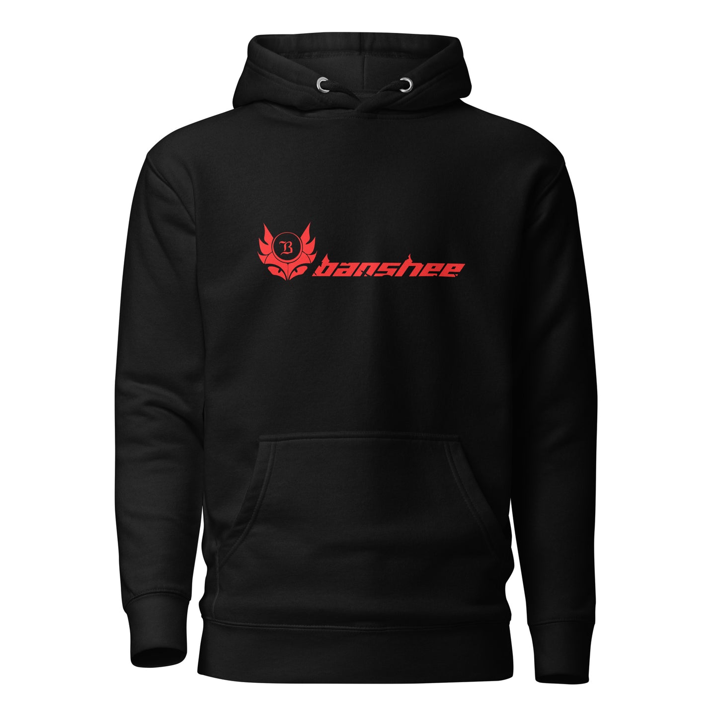 Banshee Red Linear Logo - Hoodie