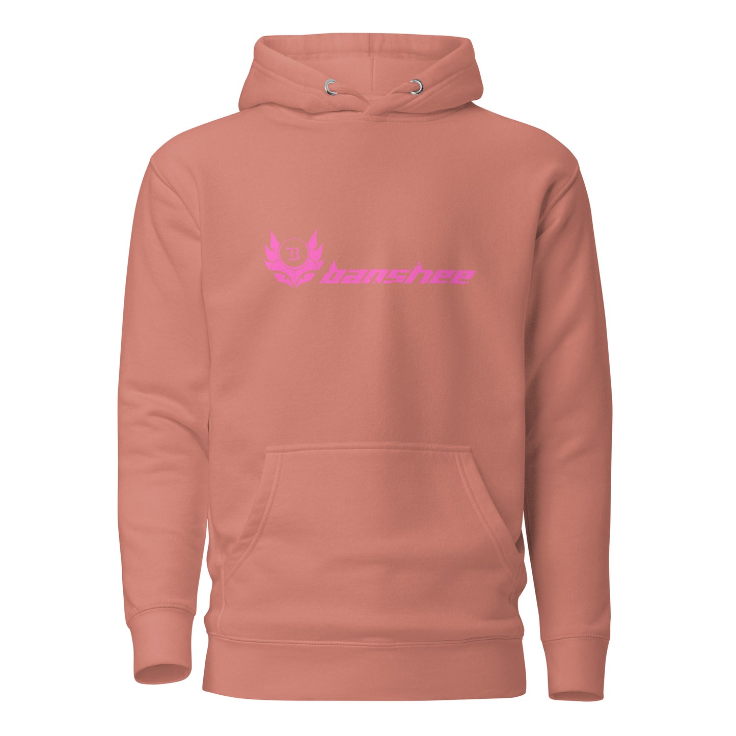 Banshee Pink Linear Logo - Hoodie