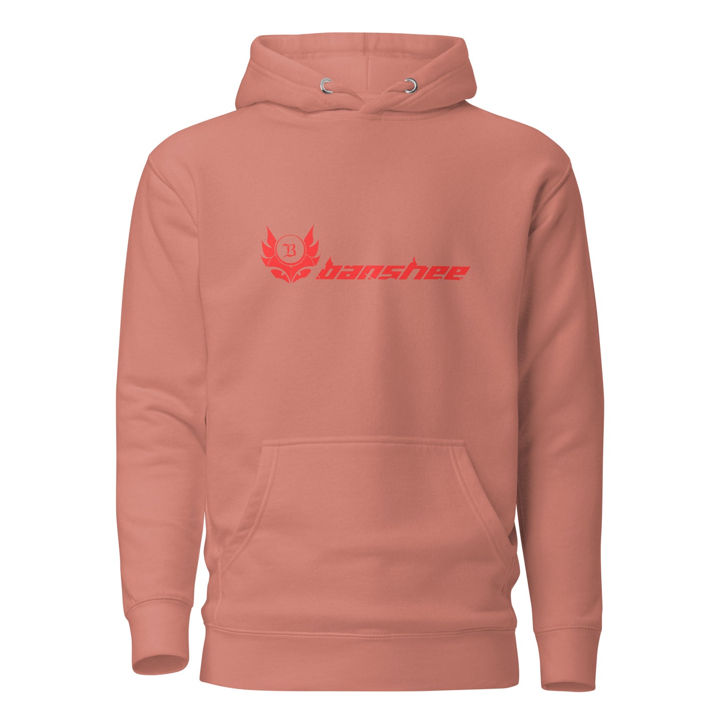 Banshee Red Linear Logo - Hoodie