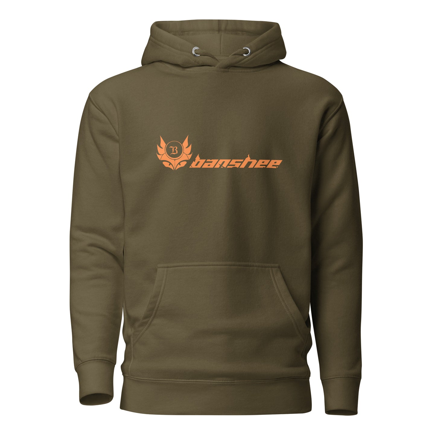 Banshee Orange Linear Logo - Hoodie