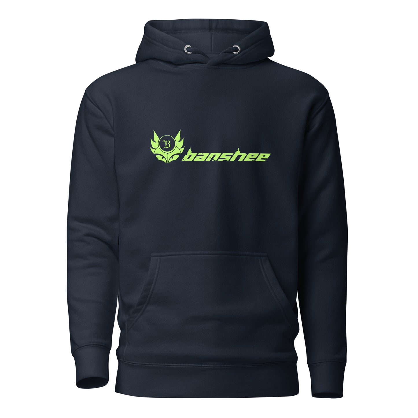 Banshee Lime Linear Logo - Hoodie