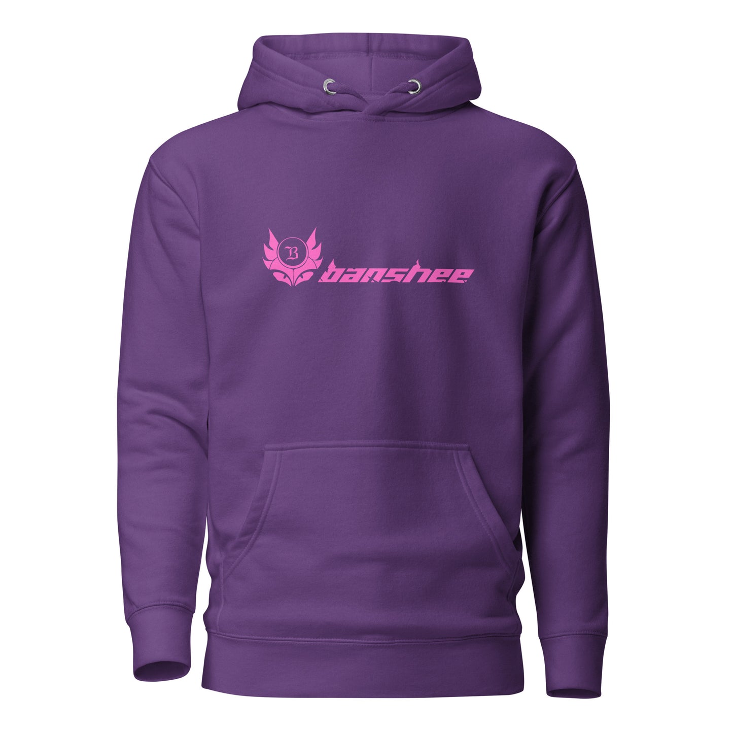 Banshee Pink Linear Logo - Hoodie