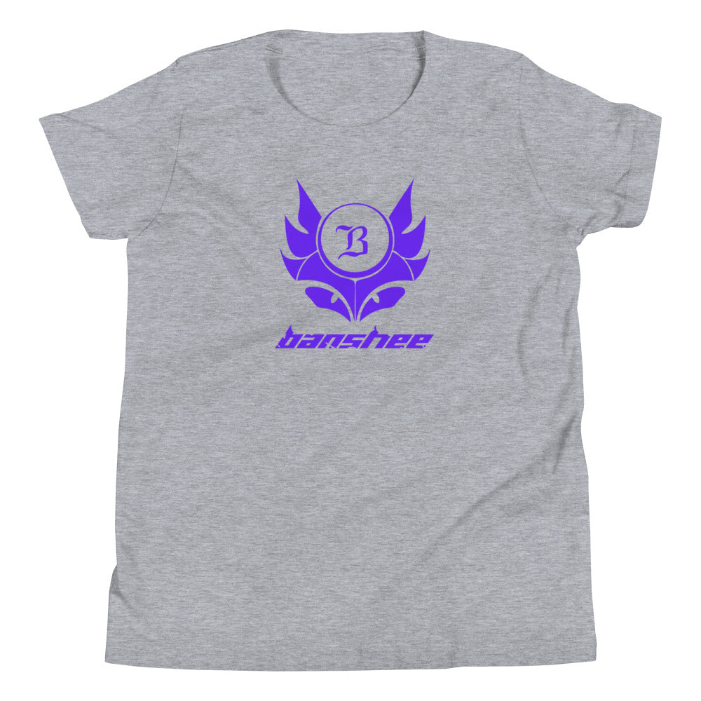 Banshee Purple Logo - Youth Tee