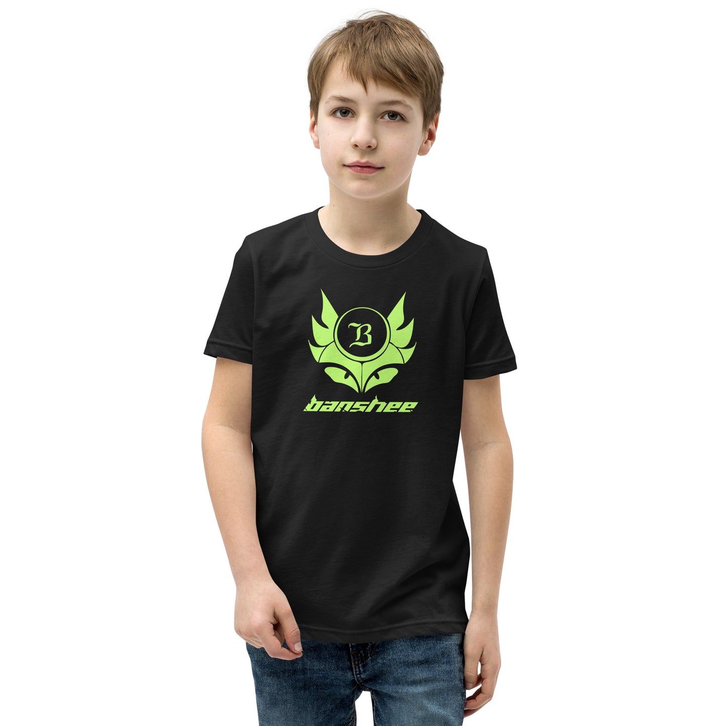 Banshee Lime Logo - Youth Tee