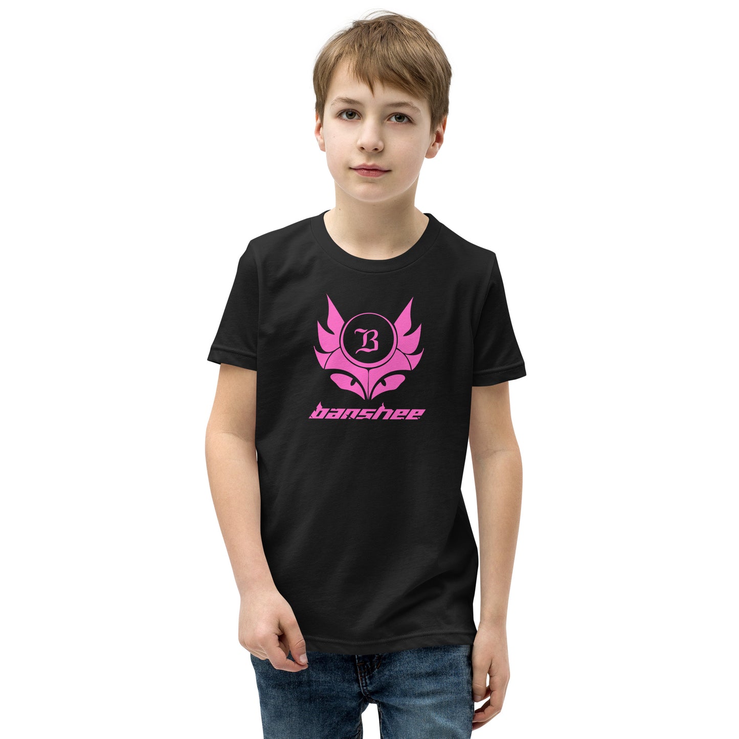 Banshee Pink Logo - Youth Tee