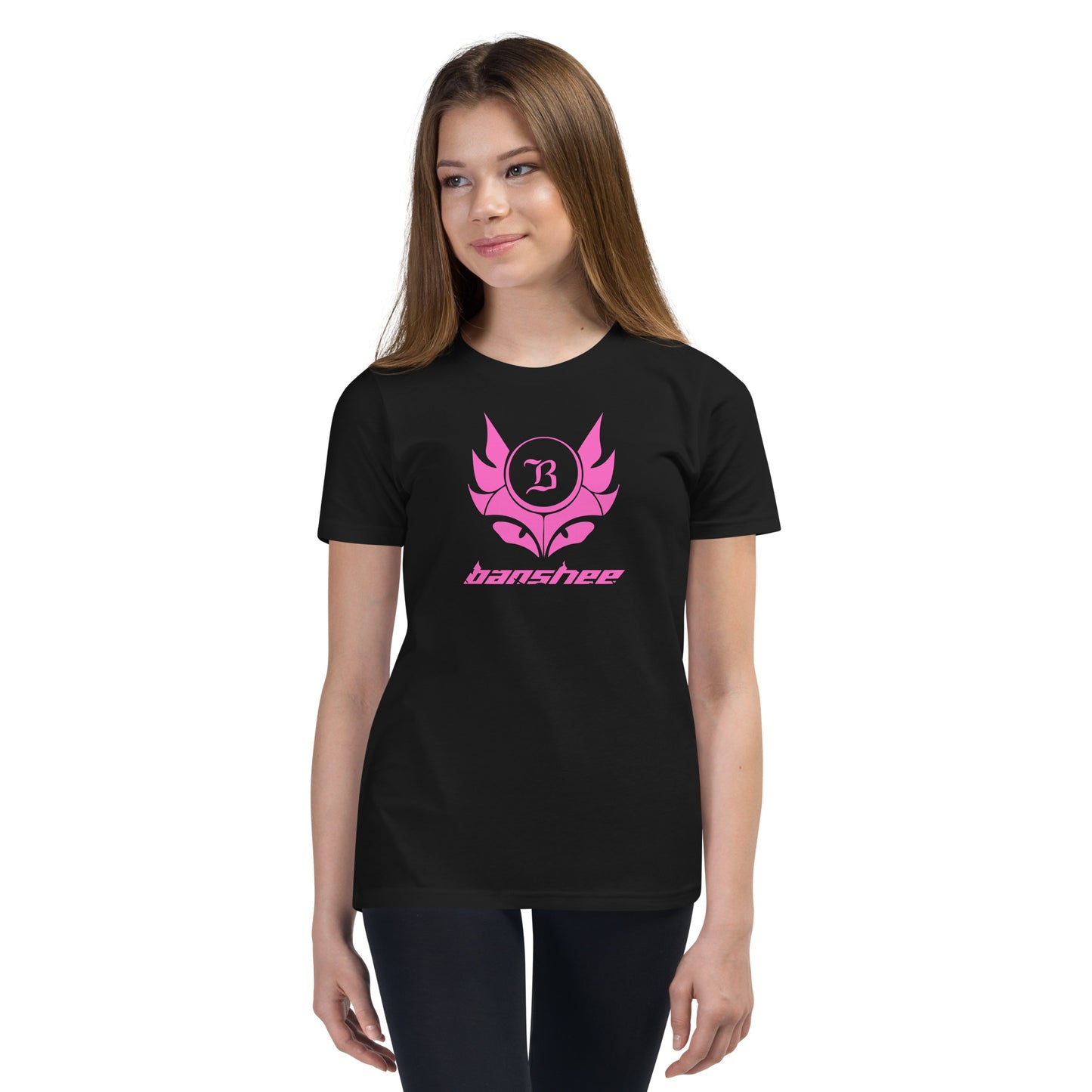 Banshee Pink Logo - Youth Tee