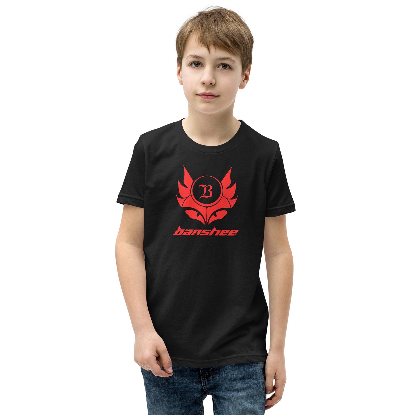 Banshee Red Logo - Youth Tee