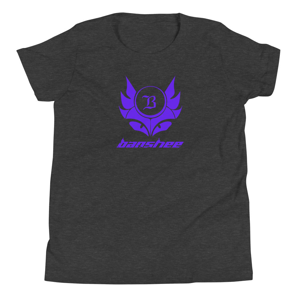 Banshee Purple Logo - Youth Tee