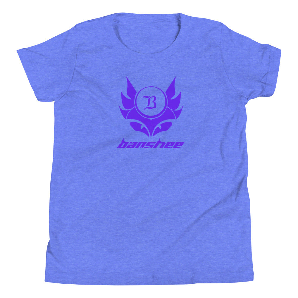 Banshee Purple Logo - Youth Tee