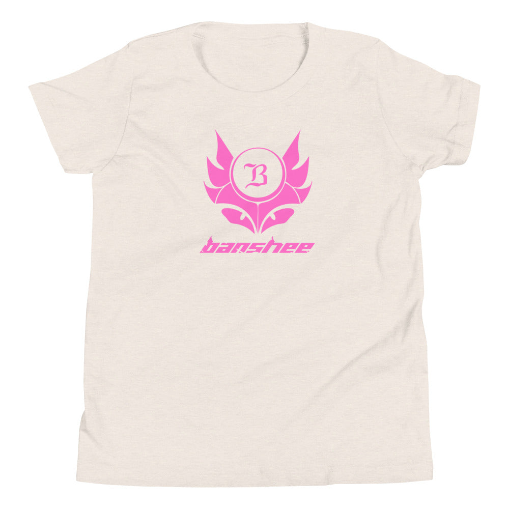 Banshee Pink Logo - Youth Tee