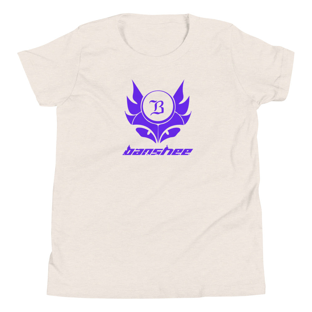 Banshee Purple Logo - Youth Tee