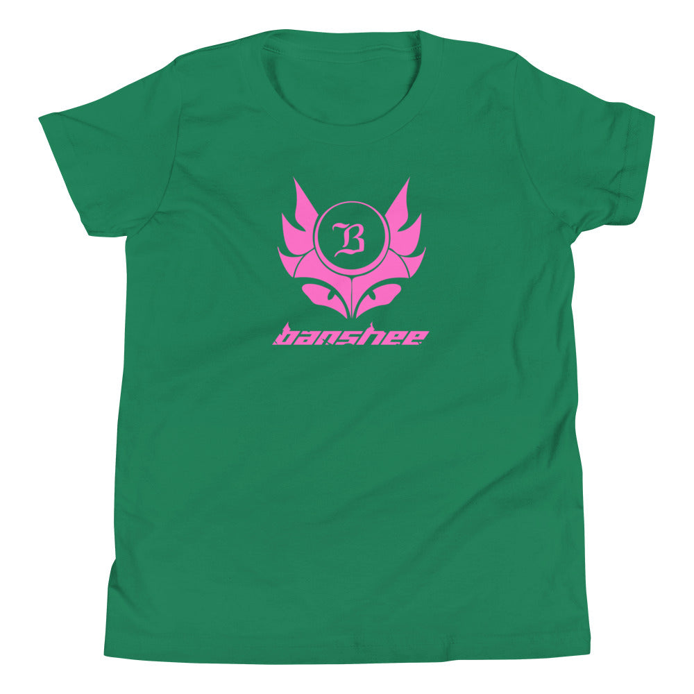 Banshee Pink Logo - Youth Tee