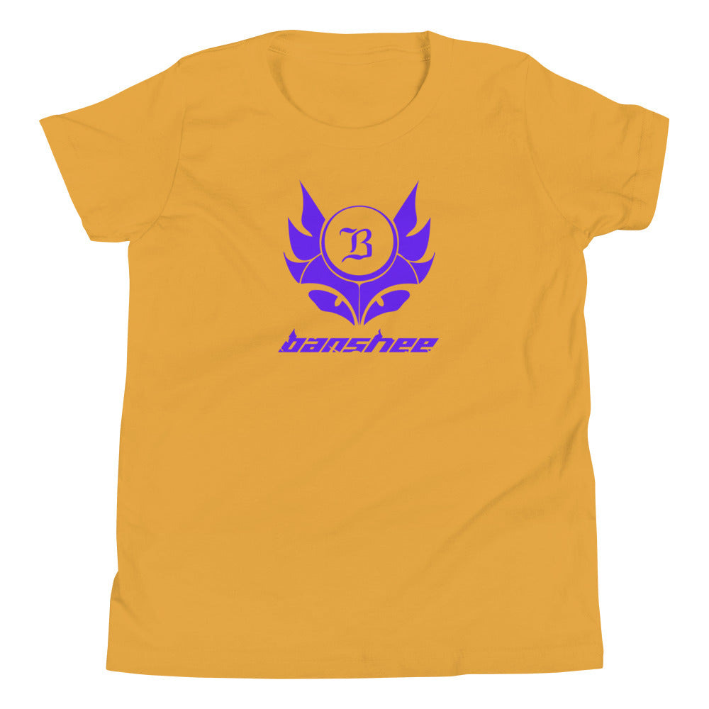 Banshee Purple Logo - Youth Tee